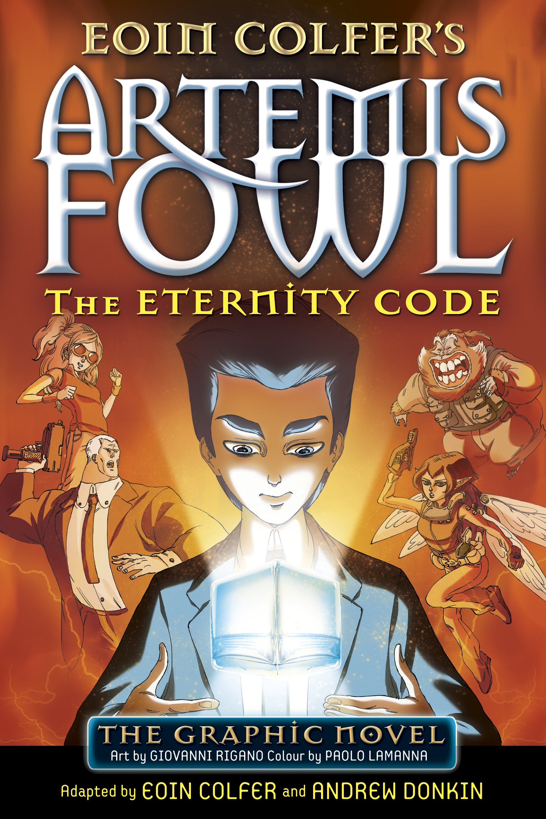 Livro Artemis Fowl: Uma Aventura No Ártico (graphic Novel 